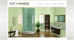 Desktop Screenshot of glaslange.de